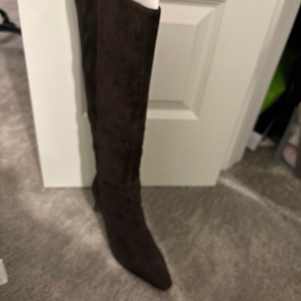Sam Edelman Dark Brown Over the Knee Boots